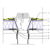 RENOLIT ALKORBRIGHT - Csatlakozás PVC tetőösszefolyóhoz - CAD fájl